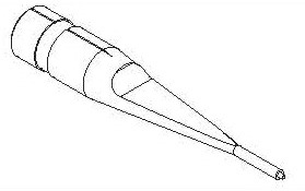 Comec CC304/7.5 Пуансон конический D= 7,5 мм.