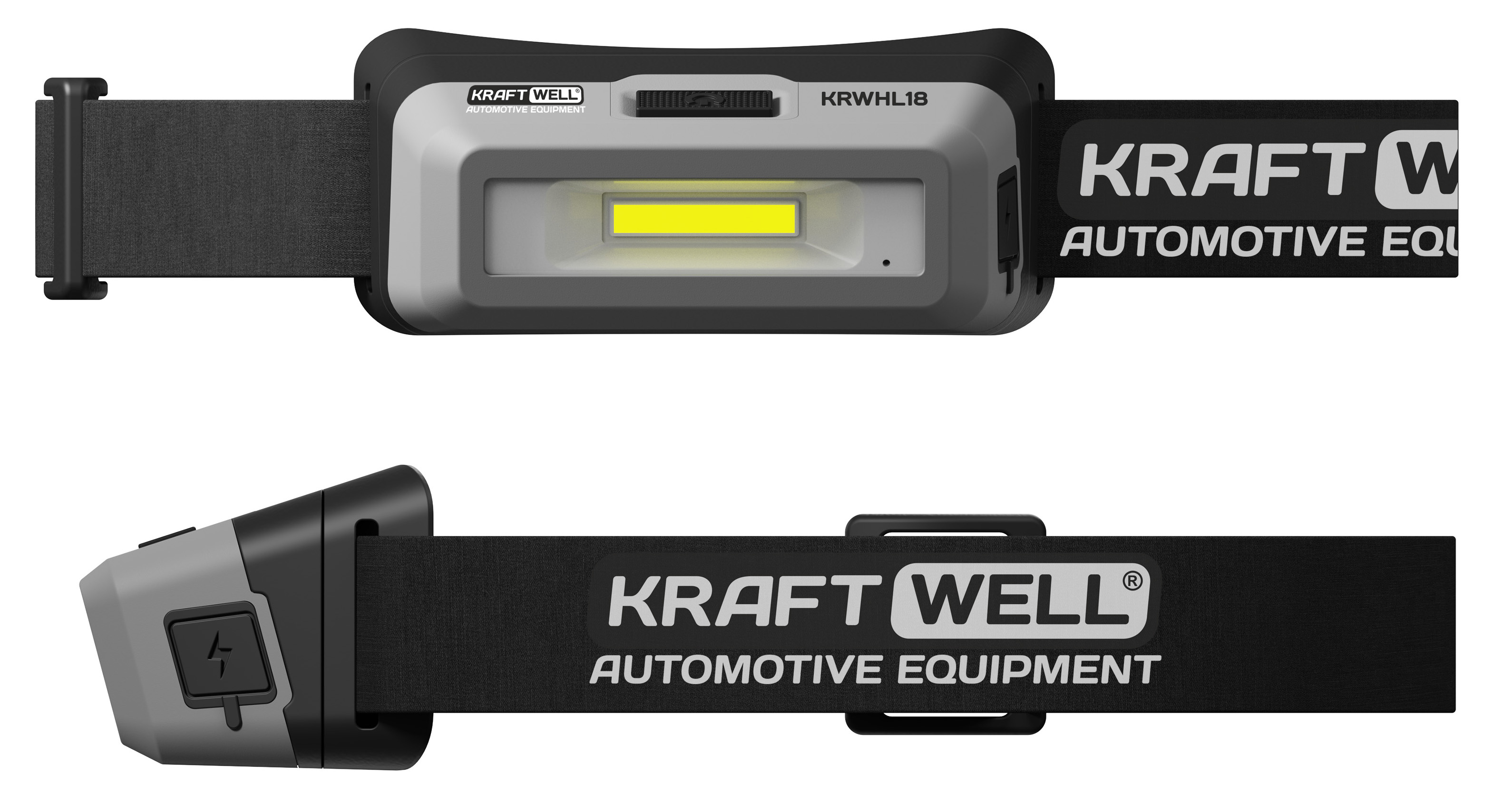 KraftWell KRWHL18 Фонарь налобный светодиодный